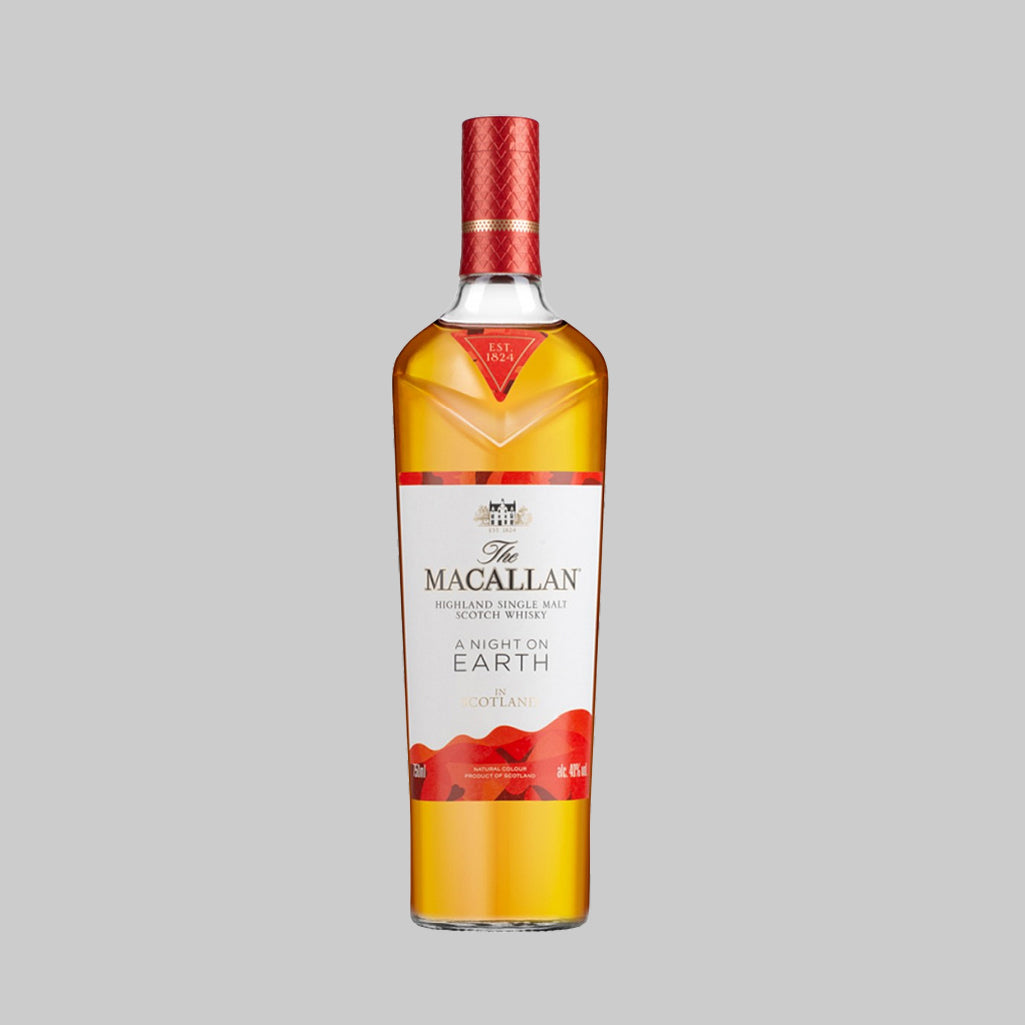 The Macallan A Night on Earth In Scotland (2021 Release) Single Malt Scotch Whisky 700ml 43.0% | TIME2DRINK