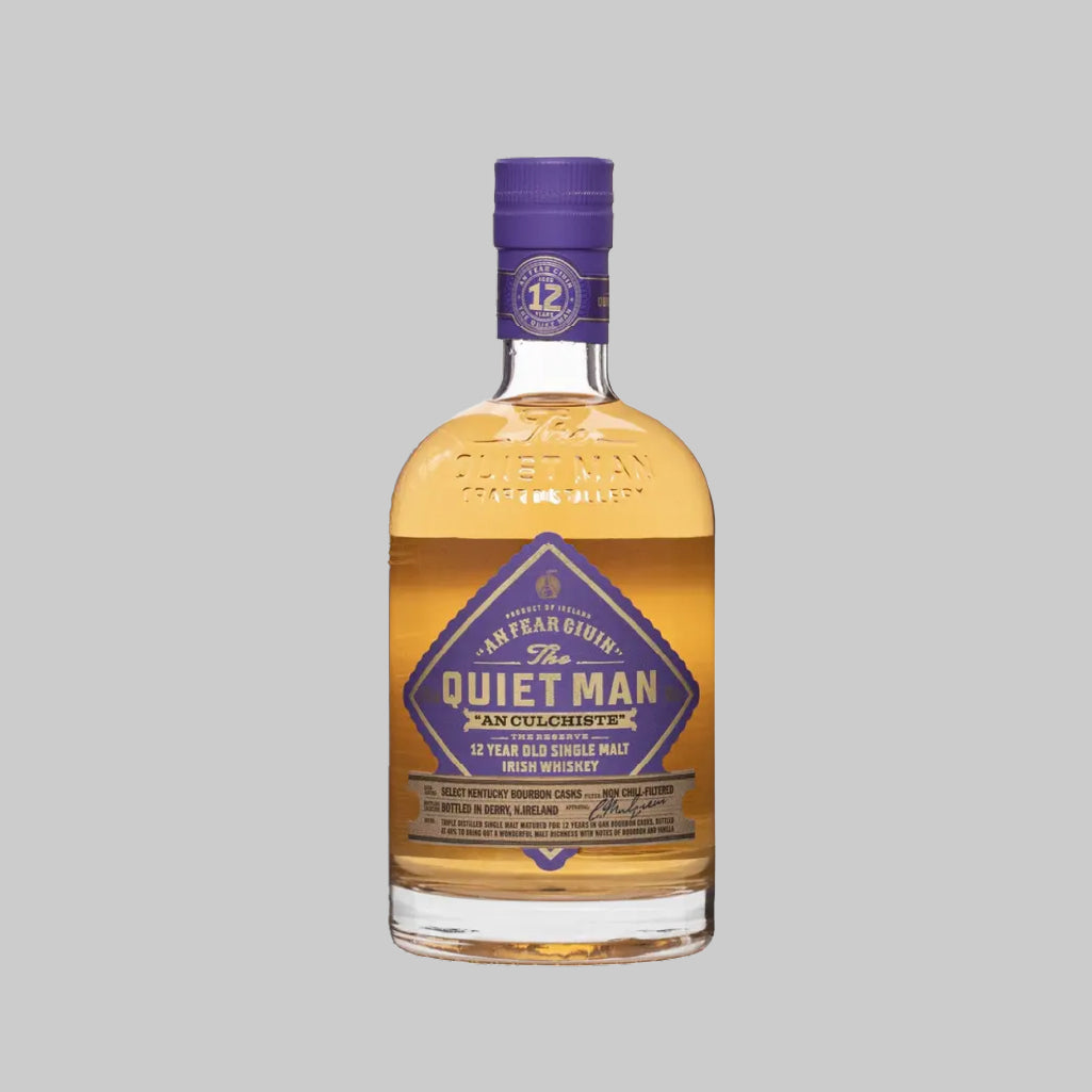 The Quiet Man 12 Years Single Malt Irish Whiskey 700ml 46.0% | TIME2DRINK