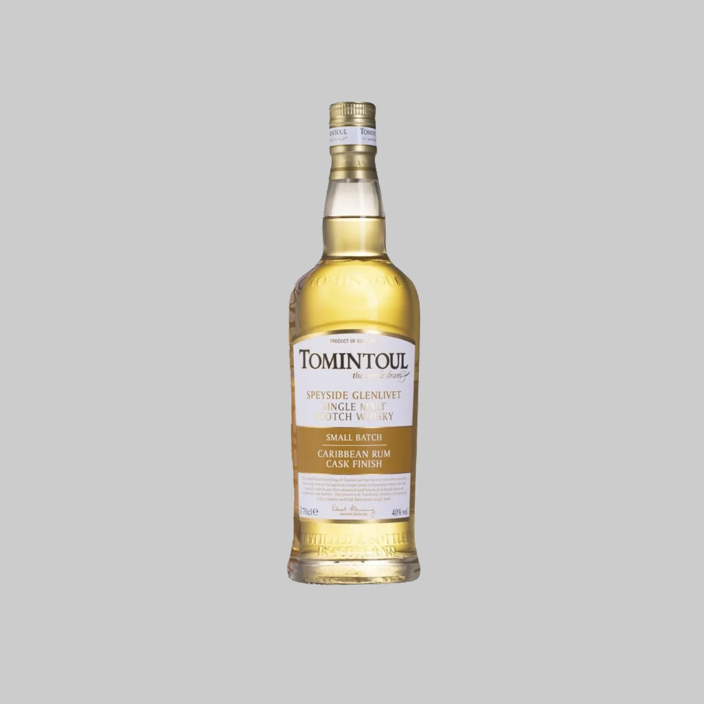 Tomintoul Caribbean Rum Cask Finish Single Malt Scotch Whisky 700ml 40.0% | TIME2DRINK