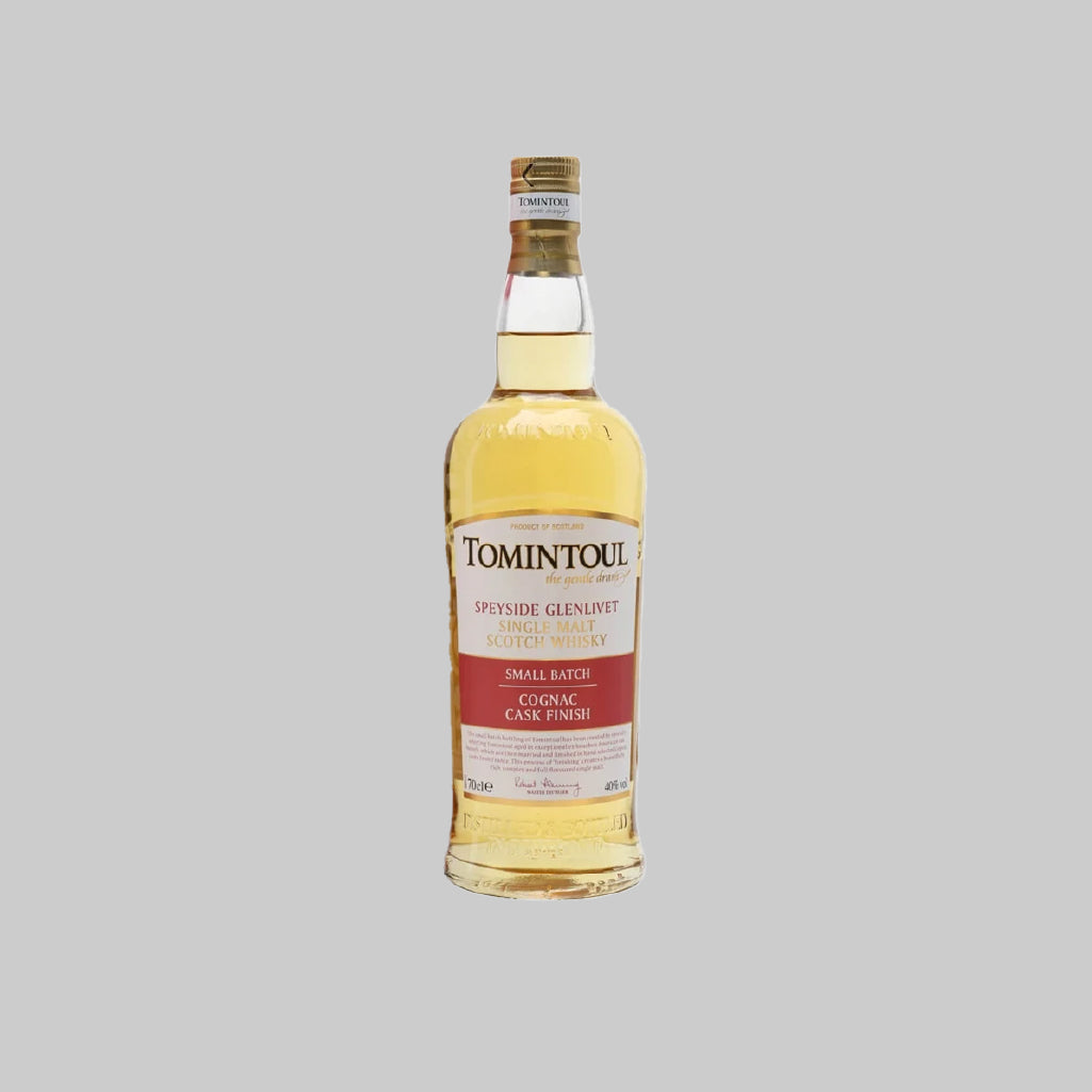 Tomintoul Cognac Cask Finish Single Malt Scotch Whisky 700ml 40.0% | TIME2DRINK