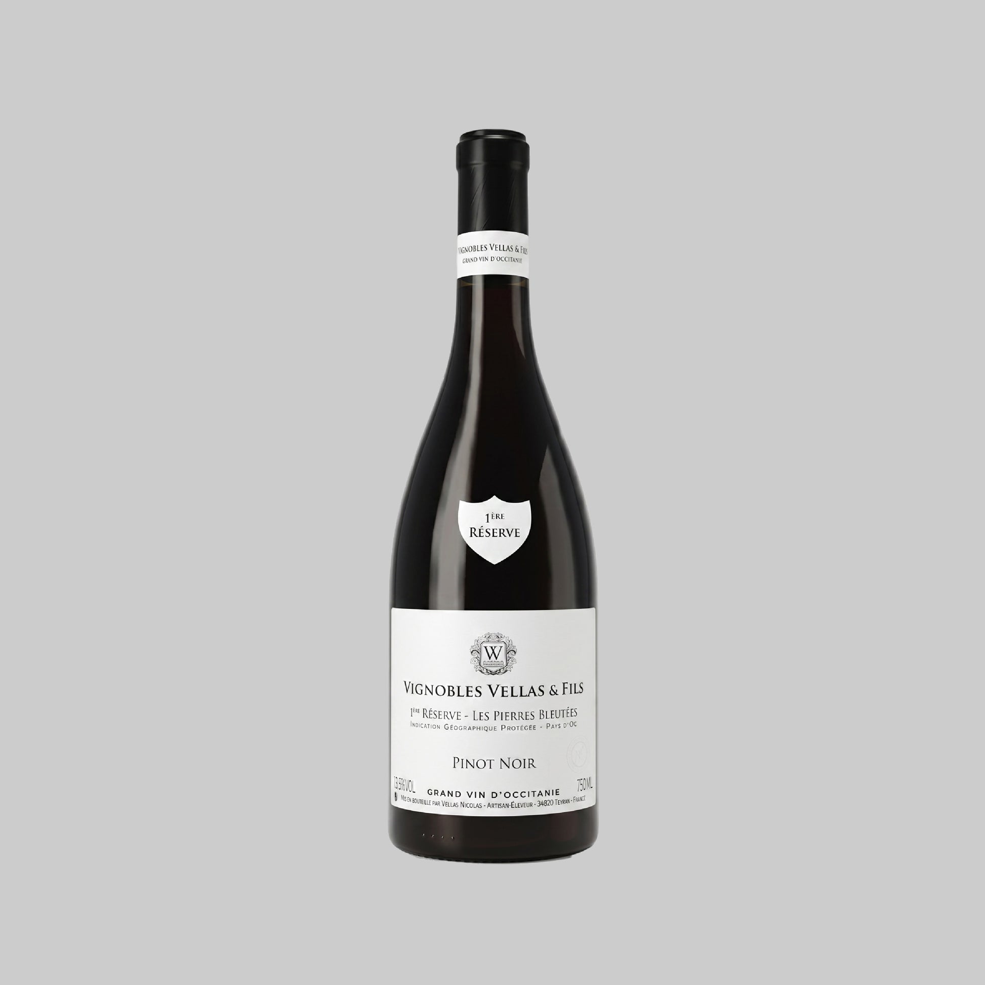 Vignobles Vellas 1st Reserve Les Pierres Bleutees Vieille Syrah 2024 750ml 14.5% | TIME2DRINK