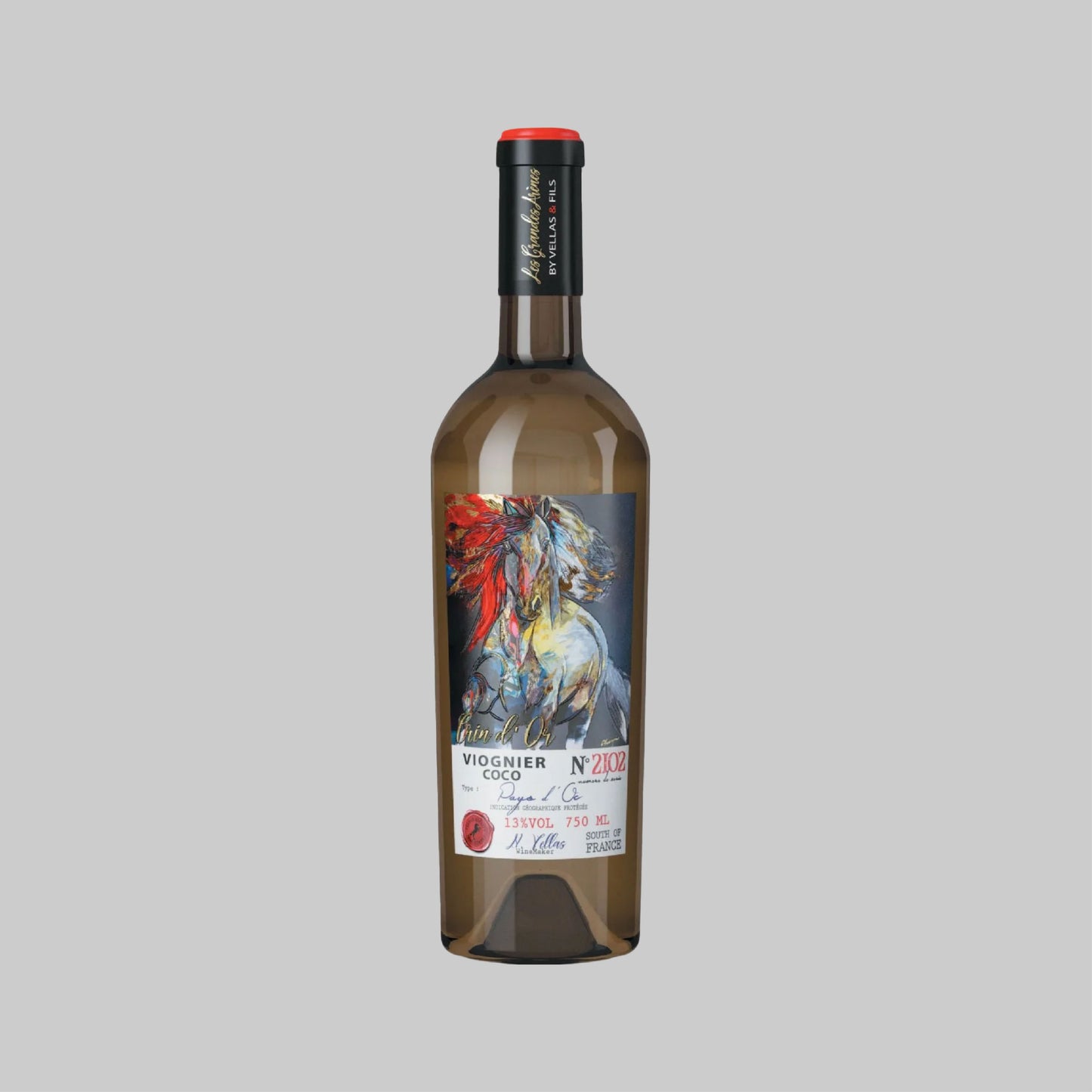 Vignobles Vellas Crin d’Or Viognier Coco IGP Pays d’Oc 2022 750ml 13.0% | Time2Drink