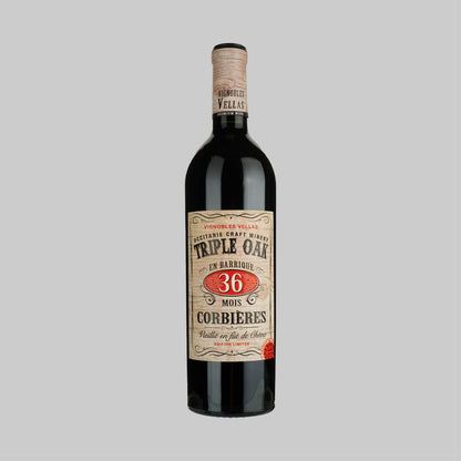 Vignobles Vellas Triple Oak 36 Mois Corbieres 2018 750ml 15% - Time2Drink