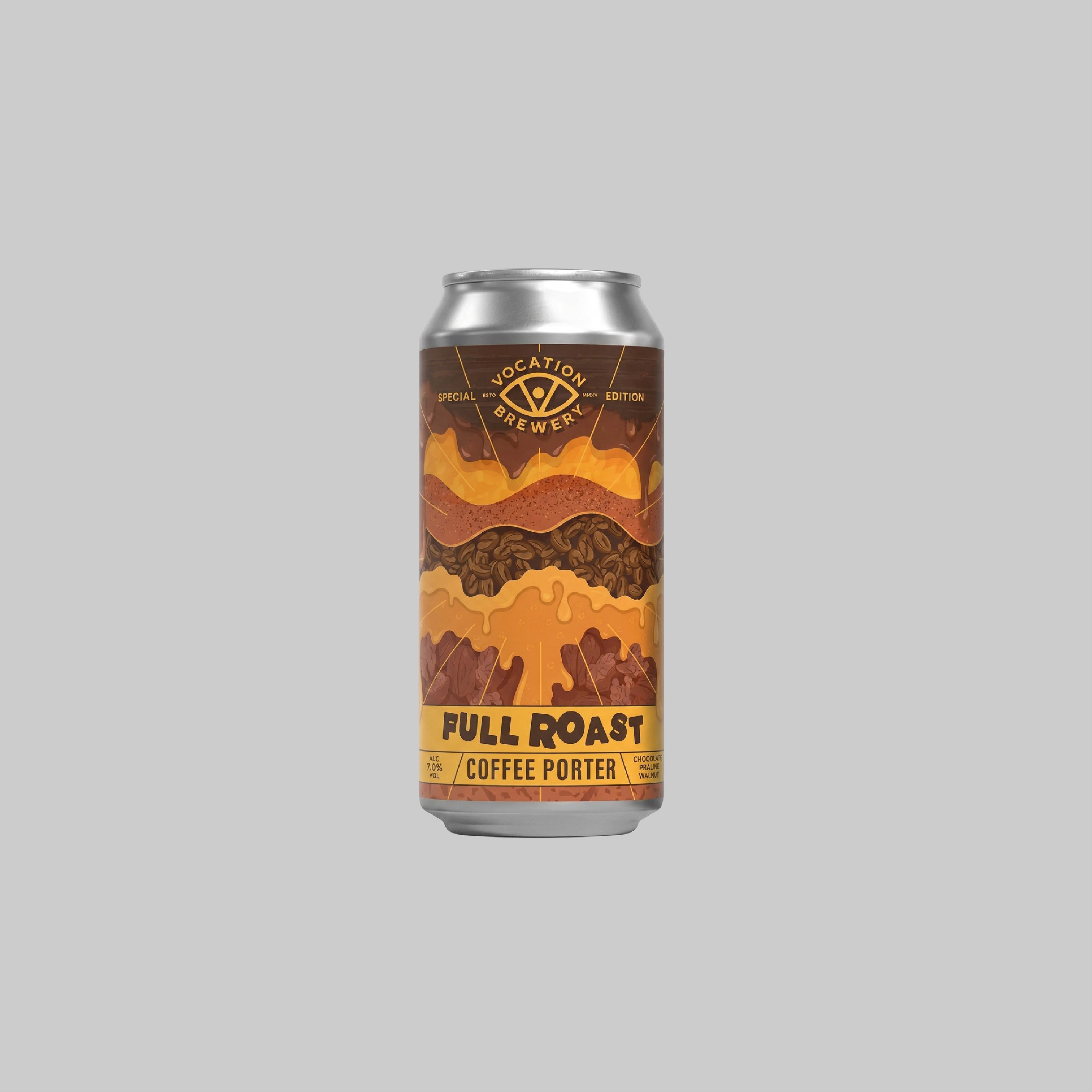 Vocation Full Roast Coffee Porter Can 440ml 7.0% | TIME2DRINK