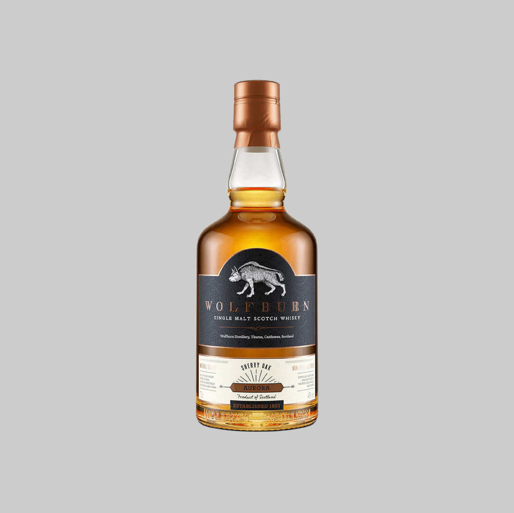 Wolfburn Aurora Sherry Oak Single Malt Scotch Whisky 700ml 46.0% | TIME2DRINK